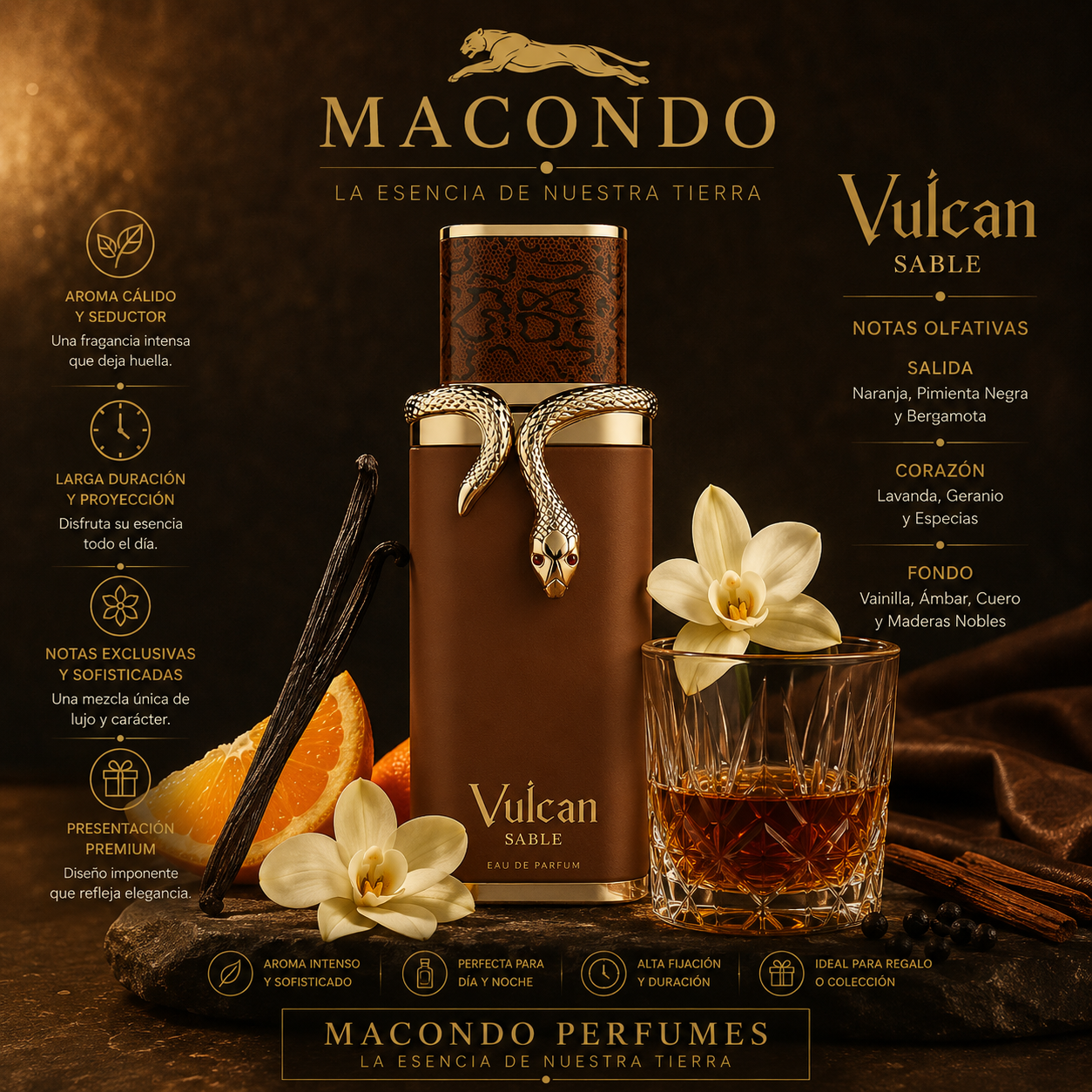 Vulcan Sable – French Avenue — Macondo Perfumería