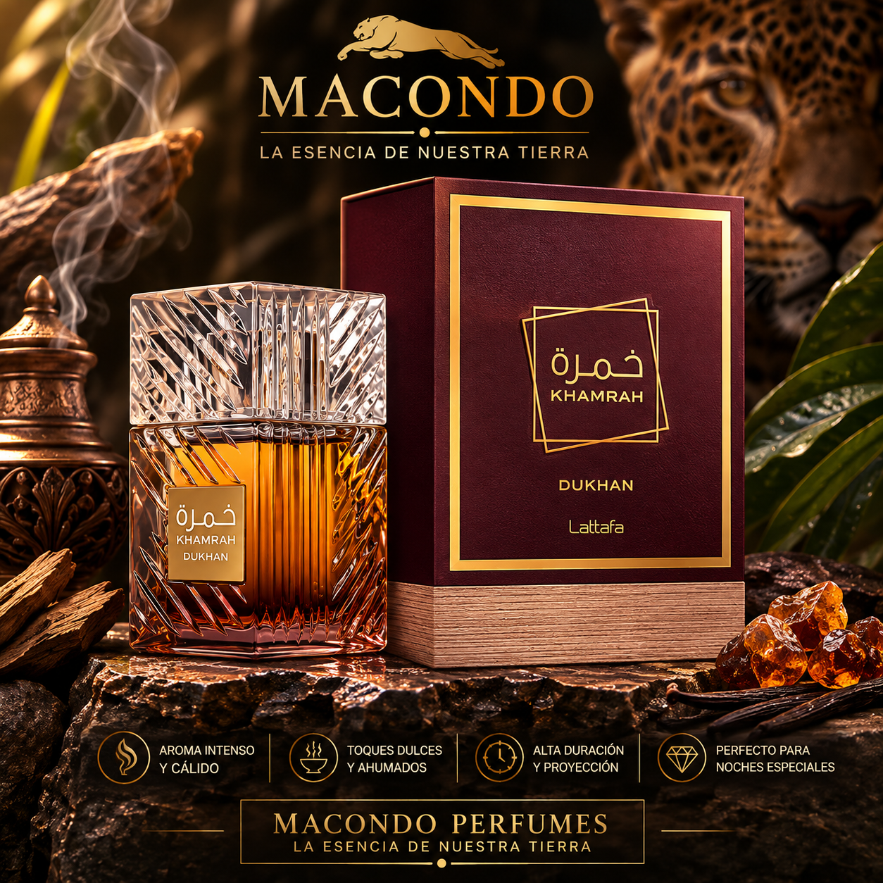 Khamrah Dukhan — Macondo Perfumería