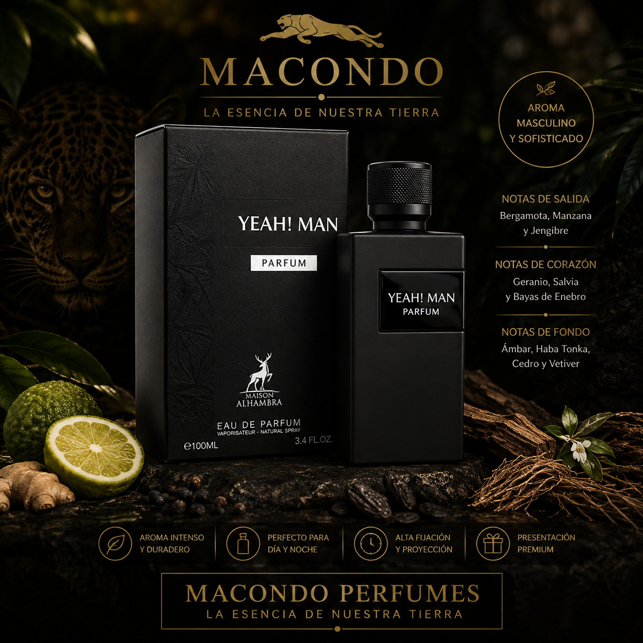 Yeah! Man – Maison Alhambra — Macondo Perfumería