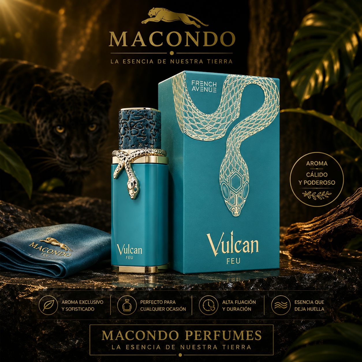 Vulcan Feu – French Avenue — Macondo Perfumería