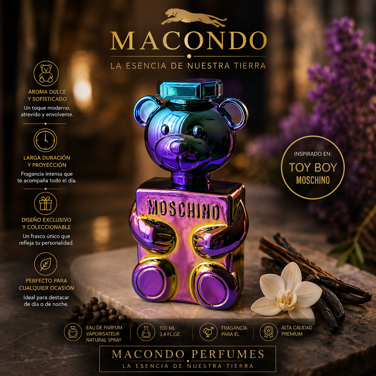 Perfume Moschino Toy 2 Pearl Eau de Parfum — Macondo Perfumería